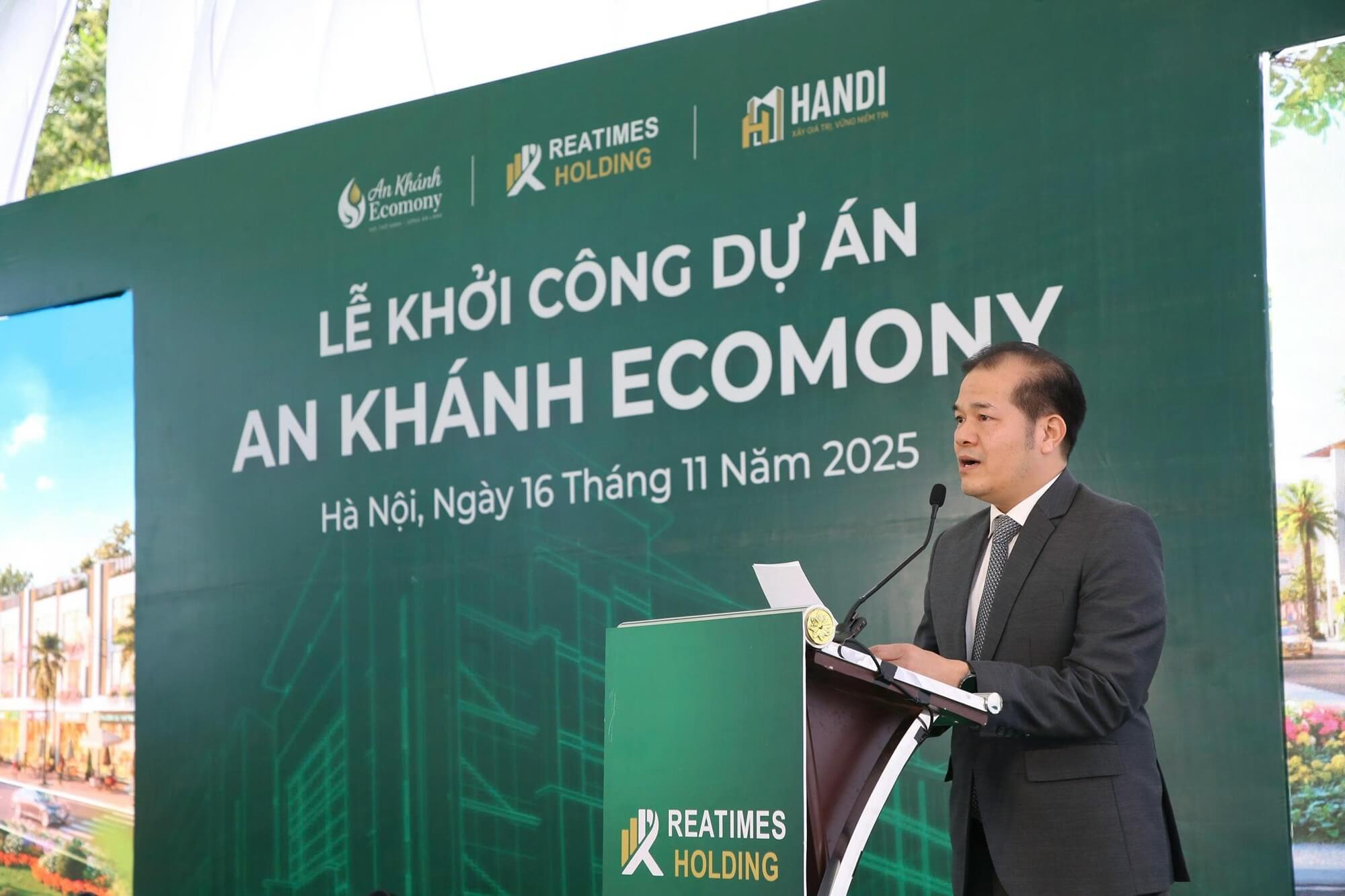 Lễ khởi công dự án An Khánh Ecomony tại xã Sơn Đồng, Hà Nội